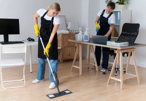 Nettoyage de bureau professionnel à Montreuil-sur-Maine