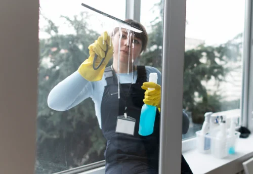 Nettoyage de vitres intérieures et extérieures à Montreuil-sur-Maine